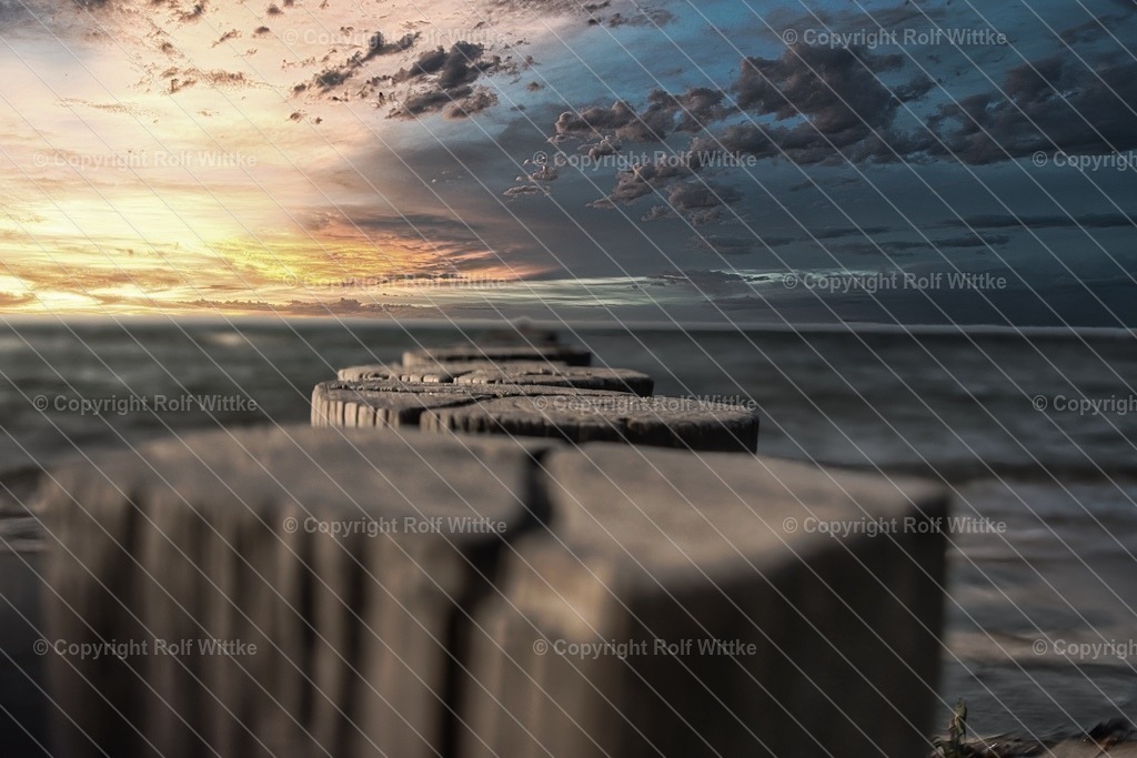 sunset strand zingst | Rolf Wittke  - Realisiert mit Pictrs.com
