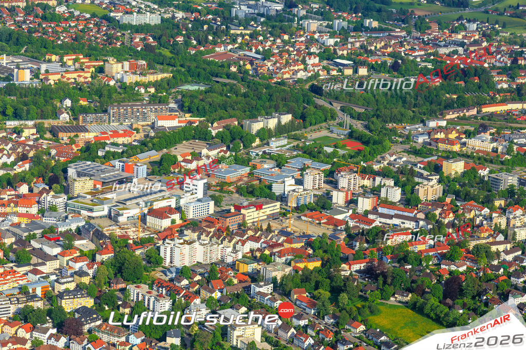 Die Luftaufnahme Staudach - Kempten Allgäu wurde vom UL-Flugzeug (keine Drohne) aus fotografiert.Hohe Druck- Auflösung-die Geschenkidee!