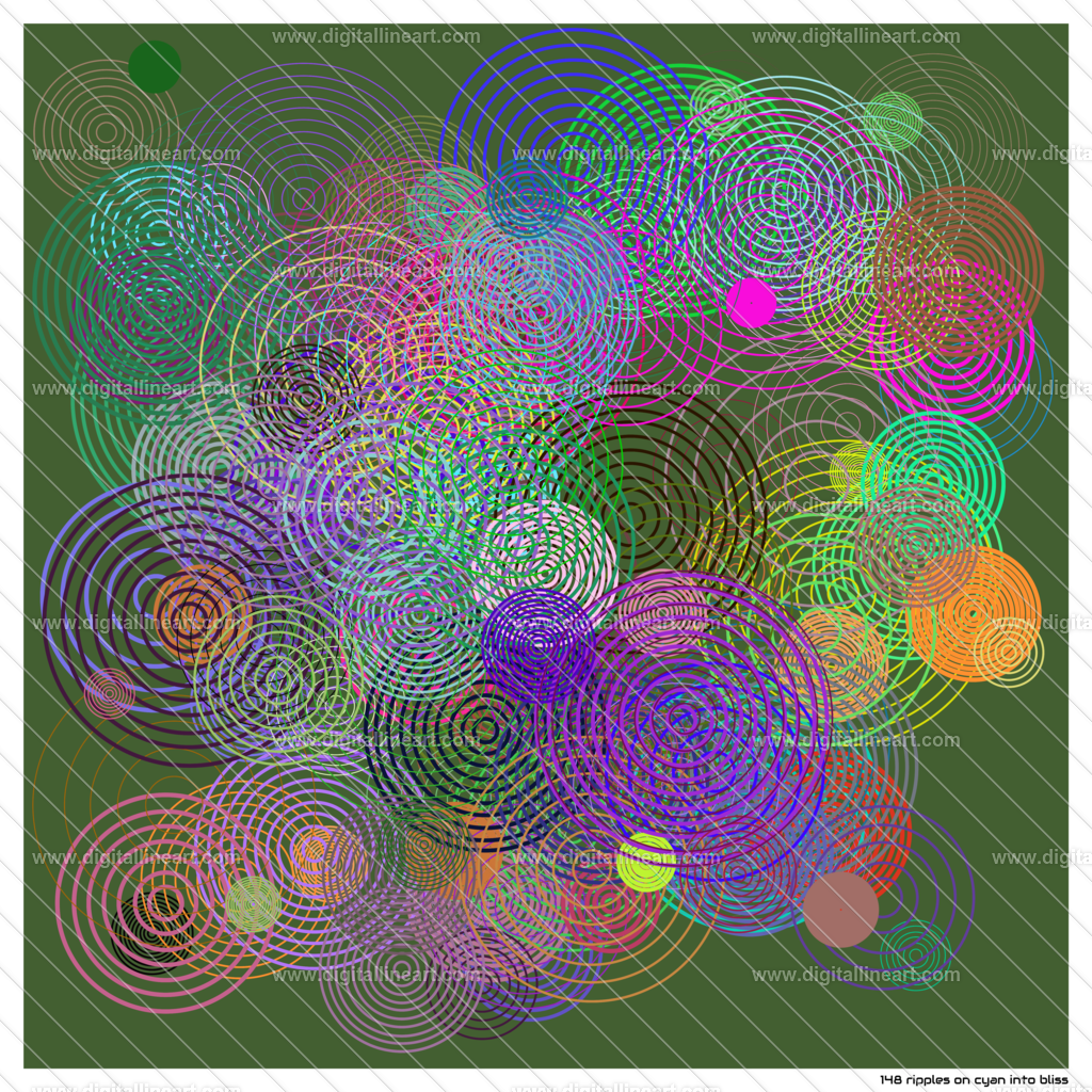 148-ripples-cyan-into-bliss | digitallineart - Realisiert mit Pictrs.com