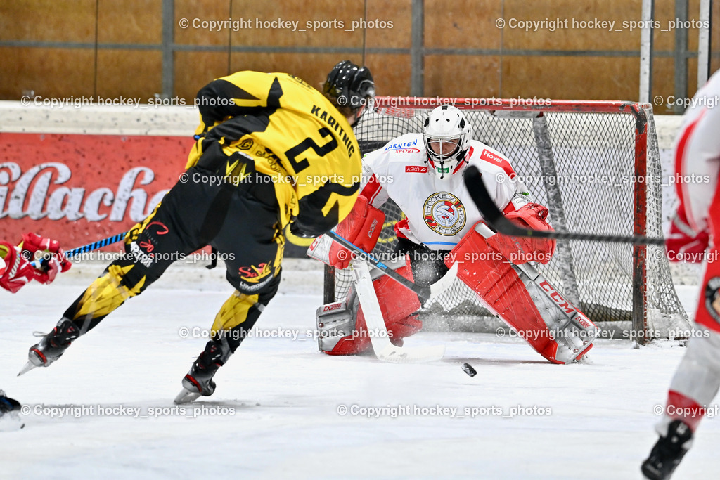 EC Spittal Hornets vs. ESV Ferlach 16.12.2023 | #2 Karitnig Gert, #31 Kocheim Marc