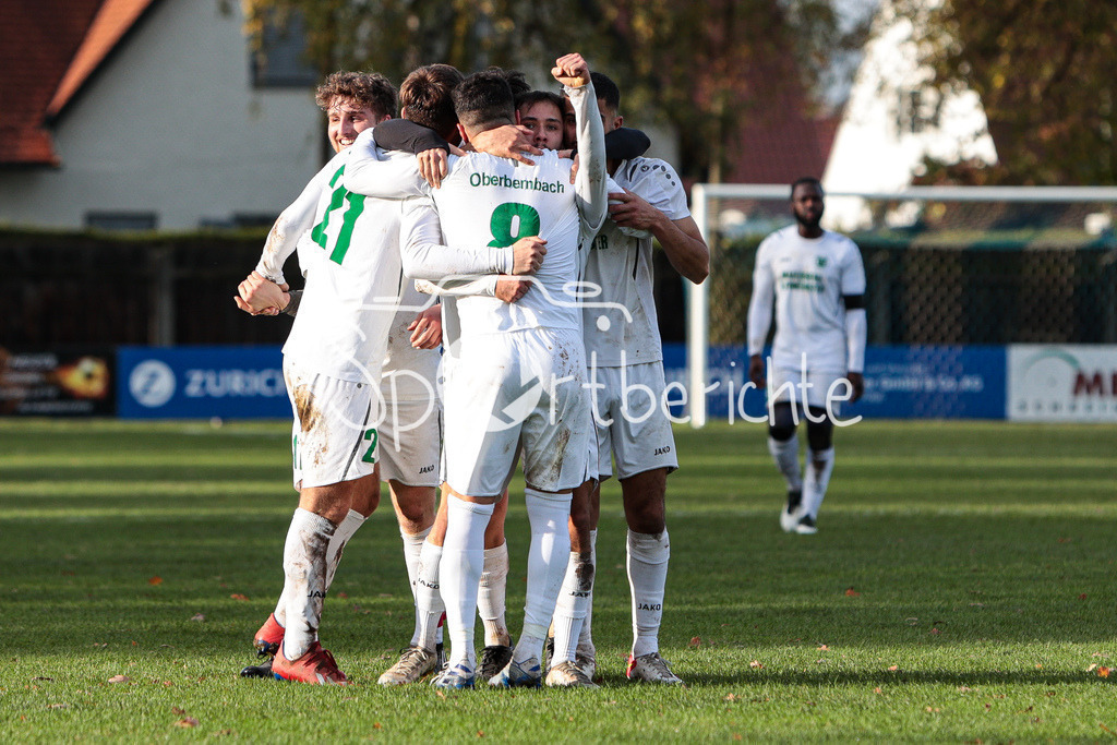 BC Aichach II - SC Oberbernbach | Jubel nach 0-2
