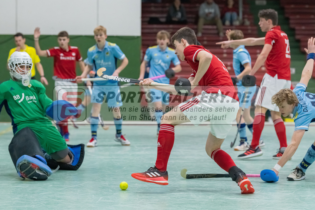 HK_20230305_105992 | Deutsche Meisterschaft MU16 1/2 Finale Rot-Weiss Köln - Zehlend. Wespen am 5.3.2023 RWK, Köln ,