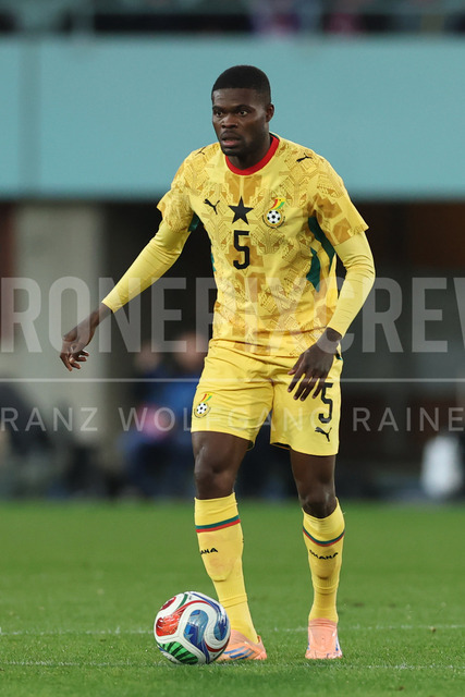 Austria vs Ghana – International Football Match    | VIENNA, AUSTRIA, 27.MAR.26 - SOCCER - OEFB international test match, Austria vs Ghana. The image shows Thomas Partey (Ghana).