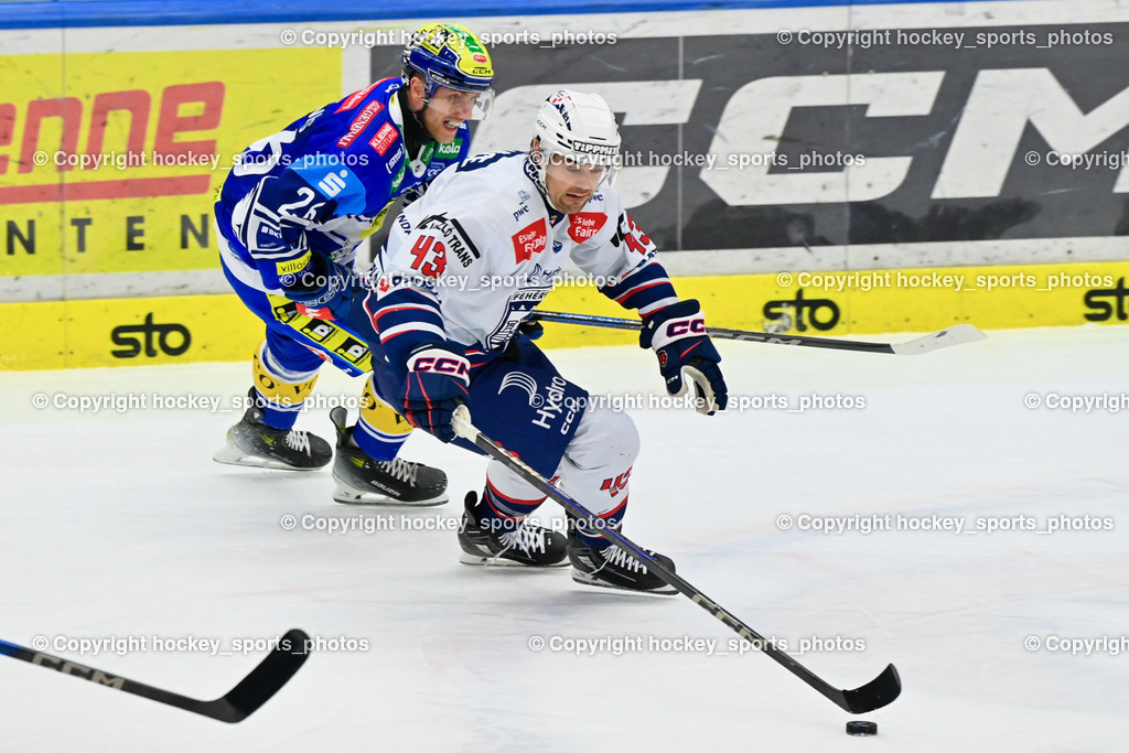 EC IDM WÄRMEPUMPEN VSV vs. HYDRO FEHERVAR AV 19 | #43 Gaunce Cameron HYDRO FEHERVAR, #26 VAN NES Guus EC VSV, EC IDM WÄRMEPUMPEN VSV vs. HYDRO FEHERVAR AV 19, EC IDM WÄRMEPUMPEN VSV vs. HYDRO FEHERVAR AV 19 am 20.11.2024 in Villach (Stadthalle Villach), Austria, (Photo by Bernd Stefan)