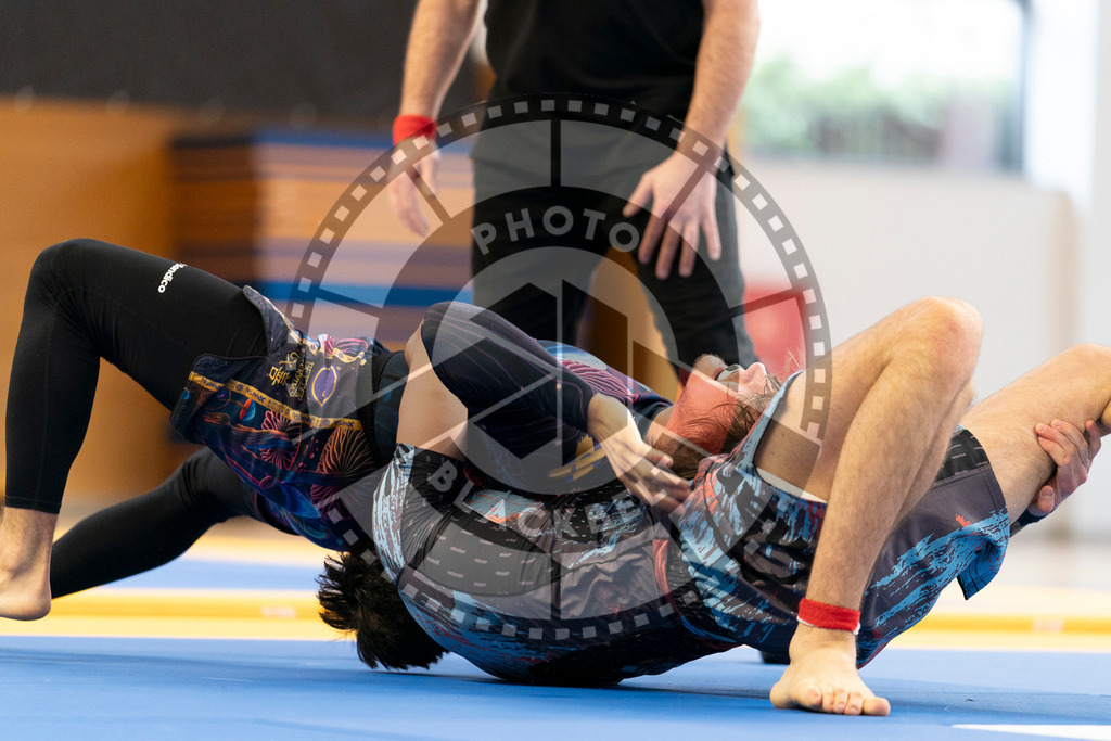 20240316PBB1209 | Athletes compete during the ADCC Eastern European Open grappling Competition in Poznan, Poland, on March 16, 2024.
