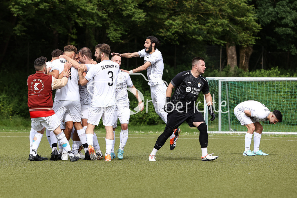 SK Srbija München - TSV 1895 Teisendorf | Jubel nach 3-1