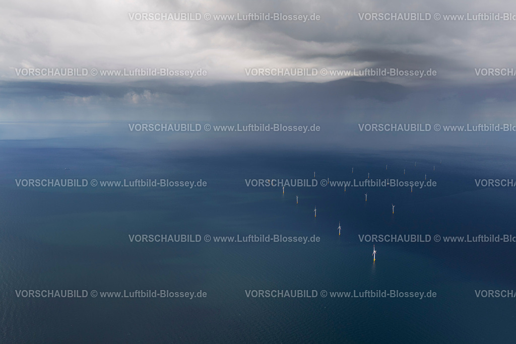 Zingst12082405OffShoreWindkraft | Windpark EnBW Baltic 1, Offshore-Windpark in der Ostsee vor der Küste Mecklenburg-Vorpommerns, nördlich der Halbinsel Fischland-Darß-Zingst, Windkraftwerk, Windenergie , Darßer Ort, Ostsee, Mecklenburg-Vorpommern, Deutschland, Europa
