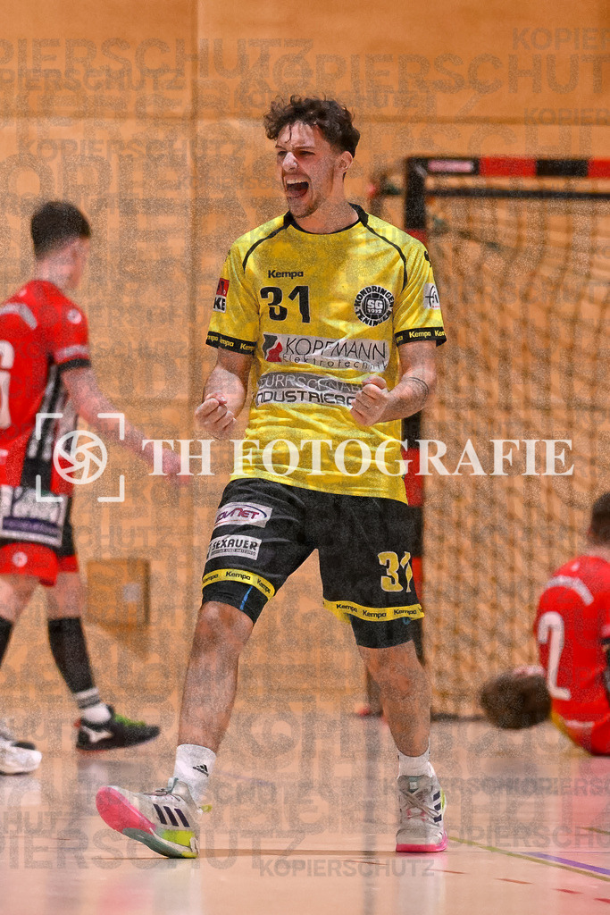 GER, SG Maulburg/Steinen - SG Koendringen/Teningen 2, Handball, Landesliga, 21. Spieltag, Saison 2023/2024, 23.03.2024 | Luca Bakhashwin (SG Koendringen/Teningen 2, #31)

GER, SG Maulburg/Steinen - SG Koendringen/Teningen 2, Handball, Landesliga, 21. Spieltag, Saison 2023/2024, 23.03.2024

Foto: TH Fotografie/Thomas Hess