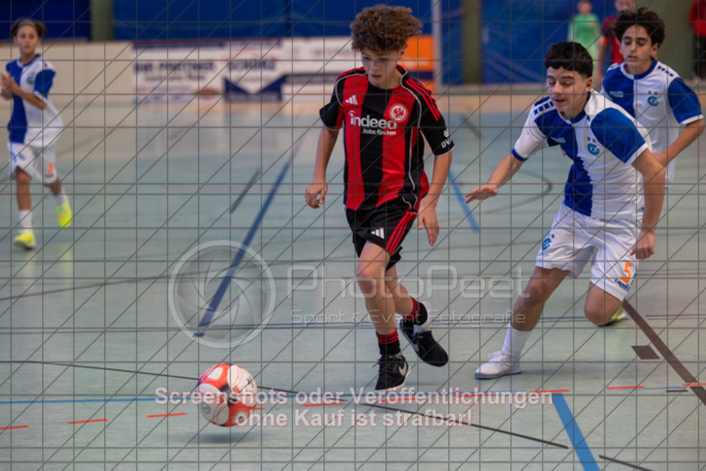 20251213_111119_0453 | Eintracht Frankfurt - Grasshopper Zürich27. internationaler Prinzing Junior Cup in der Donzdorfer Lautertalhalle - 13.12.2025,Foto: PhotoPeet-Sportfotografie/Peter Harich