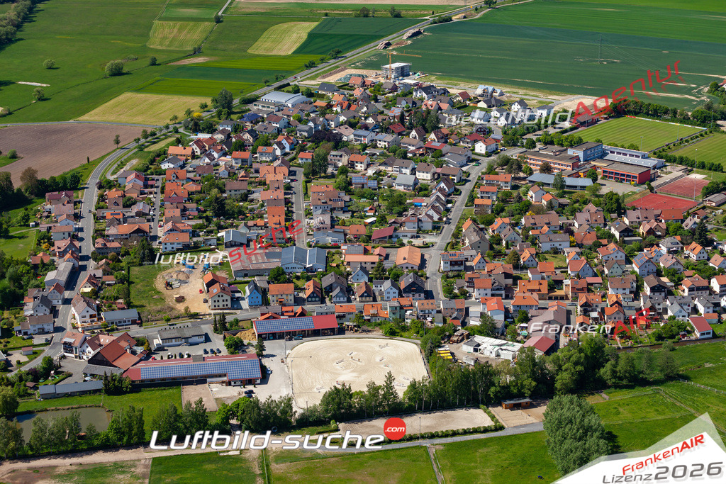 Das Luftbild der Stadt Mitwitz wurde 2020 vom Flugzeug heraus erstellt (keine Drohne) Aufnahmehöhe ca.400 Meter- hohe Auflösung und Qualität garantiert!