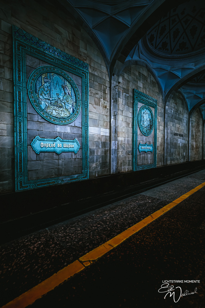 Metro Station Taschkent  | Herzlich willkommen auf meiner Seite! Ich bin Elke Wallnisch, Deine Fotografin für lichtstarke Momente. Der Name steht für alles, was mich mit der Fotografie verbindet: Das Licht und seine machtvolle Wirkung auf eine Situation oder unsere Stimmung - Realisiert mit Pictrs.com