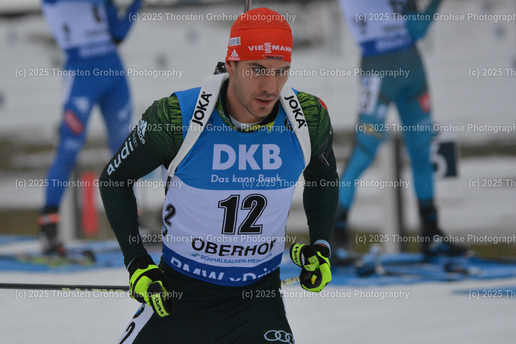 IBU WC Biathlon Oberhof 2018 | PEIFFER Arnd (GER) verlaesst den Schiessstand; IBU WC Biathlon Oberhof 2018, 12,5 km Verfolgung der Männer am 06.01.2018 in der DKB Ski Arena in Oberhof, (Deutschland) - Realisiert mit Pictrs.com