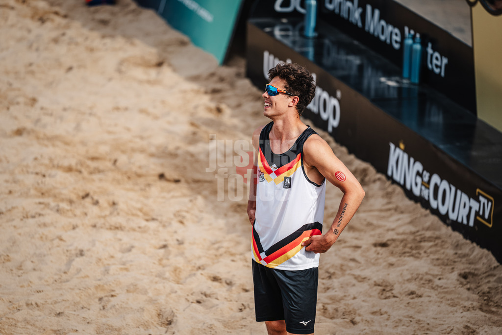 Beachvolleyball | Männer | Queen and King of the Court | Hamburg | 30.05.2024 | Lui Wüst