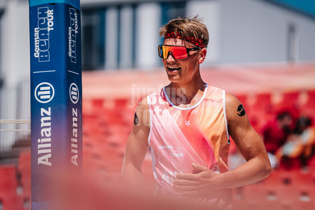 Beachvolleyball | Männer | Allianz German Beach Tour 2025 | Tourstop Bremen | 12.06.2025 | Moritz Hauschild