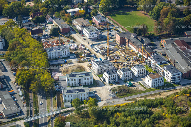 Soest220904306 | Luftbild, Baugebiet Rennekamp für Neubau Wohnhäuser, ehemaliges Merkur-Gelände, Soest, Soester Börde, Nordrhein-Westfalen, Deutschland