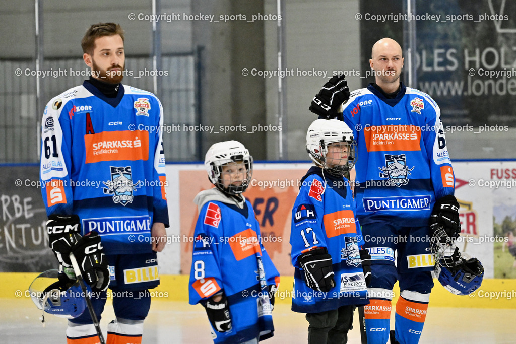 ESC SPARKASSE STEINDORF vs. EHC Althofen | #61 Friedrich Daniel ESC Steindorf, #69 Kreuzer Philipp ESC Steindorf, Nachwuchs ESC Steindorf, ESC SPARKASSE STEINDORF vs. EHC Althofen, ESC SPARKASSE STEINDORF vs. EHC Althofen am 06.03.2026 in Steindorf (Ossiachersee Halle), Austria, (Photo by Bernd Stefan)