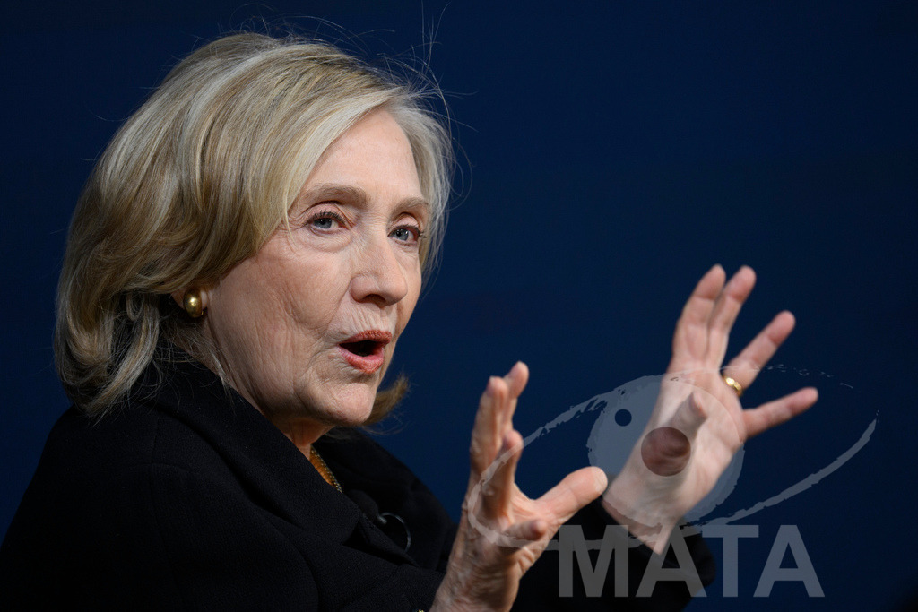 _DWA3860 | Die US-Politikerin Hillary Clinton auf der Veranstaltung Bridging Scholarship and Statecraft im Rahmen der Münchner Sicherheitskonferenz 2026. München, 13.02.2026 Bayern Deutschland  - Realisiert mit Pictrs.com