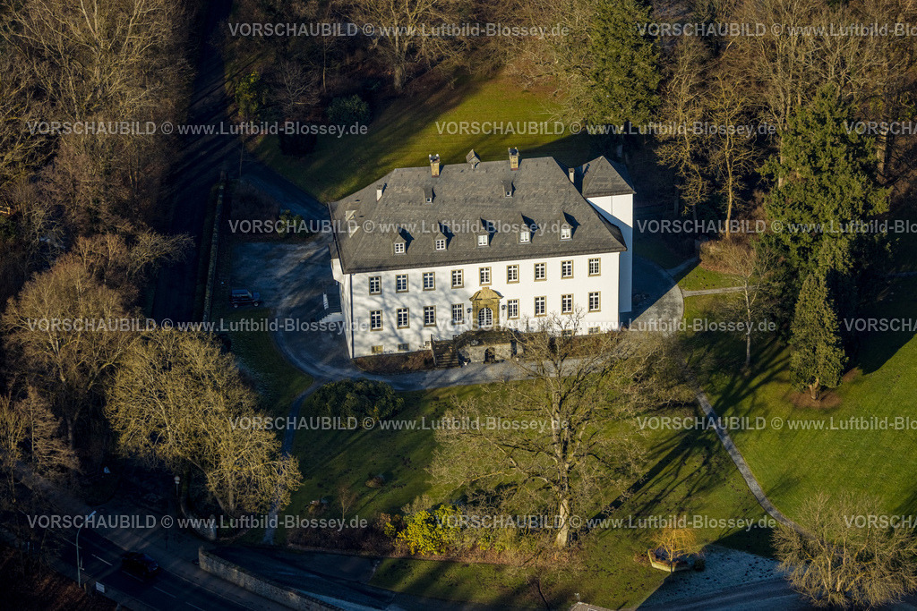Bestwig260104468 | Luftbild, Rittegut Haus Ostwig, mittelalterliches Herrenhaus, Ostwig, Bestwig, Südwestfalen, Nordrhein-Westfalen, Deutschland