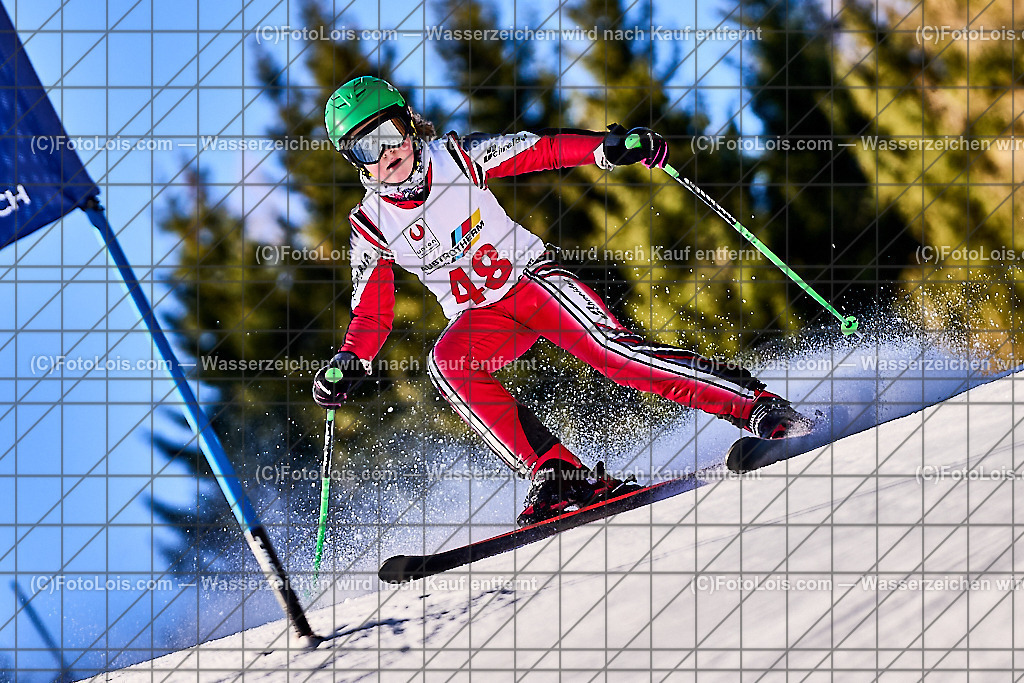 ALP8785_NOe-Kindervergleich-RTL_Hummer Marlies | (C)FotoLois.com, Alois Spandl. Sportunion Trattenbach, NÖ Kindervergleichs-Skirennen, RTL auf dem Feistritzsattel, So 28. Januar 2024.