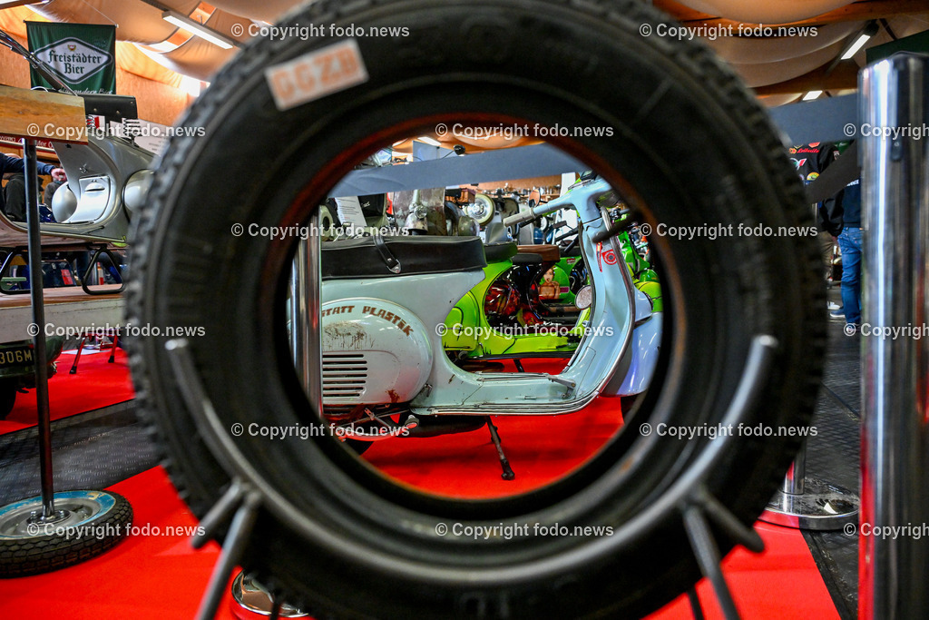 Vespa Custom Show_ Neumarkt Mkr._ 01.03.2025-65 | 01.03.2025, Neumarkt im Mklr., AUT, Neumarkt im Mkr., im Bild Vespa Custom Show 2025©Harald Dostal / fodo.news