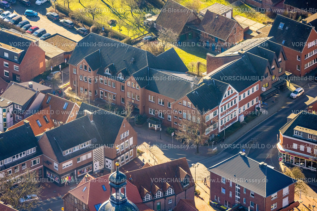 Nordkirchen230206280 | Luftbild, Rathaus, Nordkirchen, Münsterland, Nordrhein-Westfalen, Deutschland