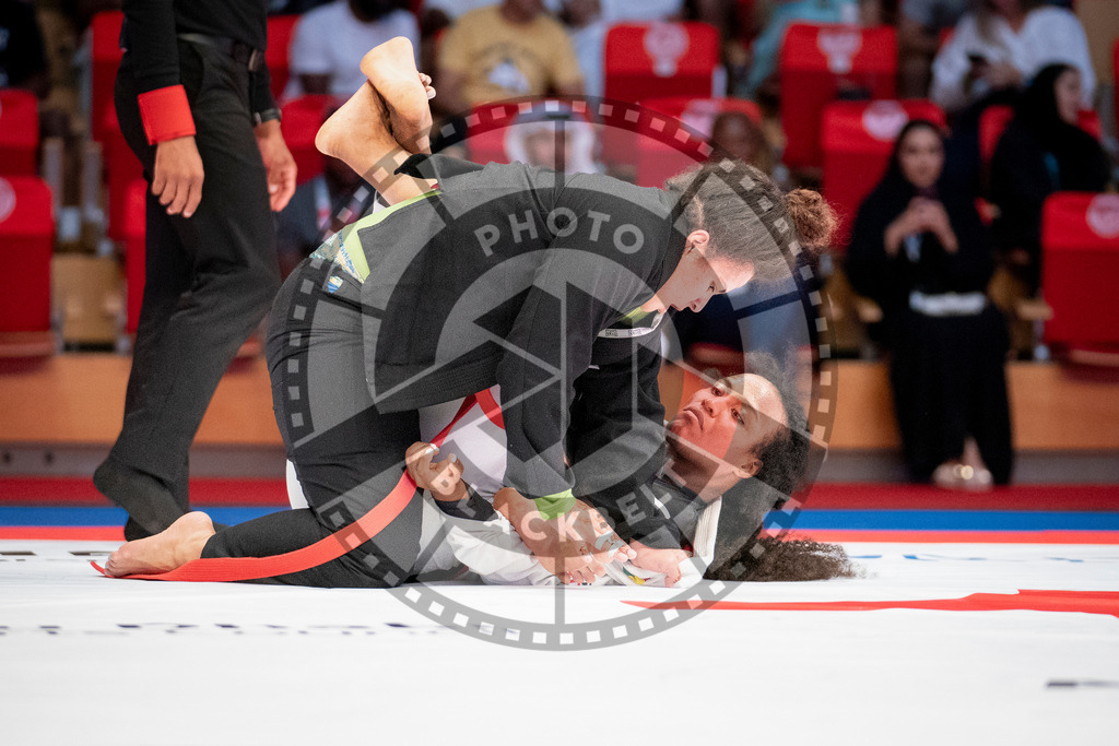 20231107PBB6640 | Fighters compete during the AJP World Master Championship in the Mubadala Arena in Abu Dhabi, Arab United Emirates, on November 7, 2023.