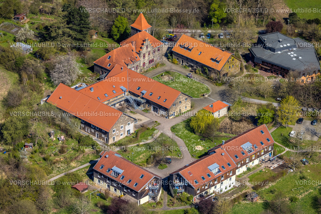 Witten220401112 | Luftbild, Christopherus-Haus e.V. - Wohn- und Lebensgemeinschaft Christopherus-Hof, Annen, Witten, Ruhrgebiet, Nordrhein-Westfalen, Deutschland