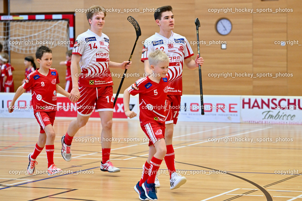 VSV Unihockey vs. KAC Floorball 4.2.2023 | #12 Alexander Apold, #14 Pascal Fina