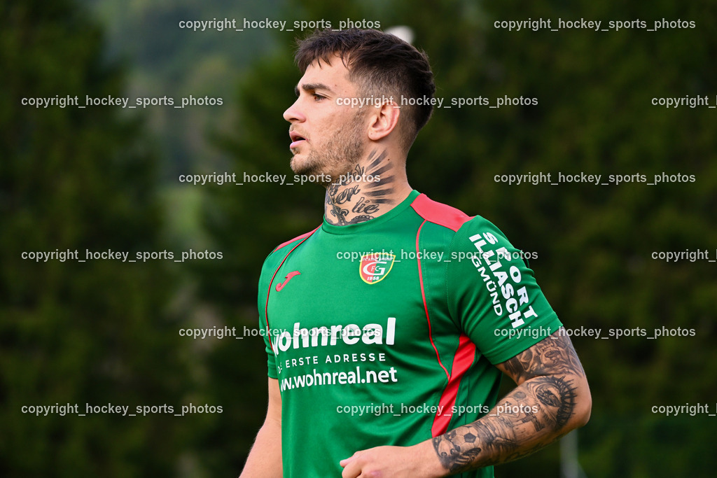 FC ASKÖ Gmünd vs. Union Matrei  | #7 Domen Potocnik FC Gmünd, FC ASKÖ Gmünd vs. Union Matrei , FC ASKÖ Gmünd vs. Union Matrei  am 21.09.2024 in Gmünd (Sportplatz Gmünd), Austria, (Photo by Bernd Stefan)