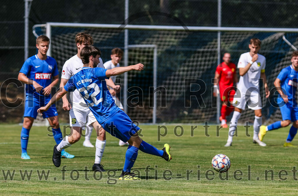 2023-07-22_114_FC_Eitting_gegen_FC_Moosinning | Eitting, Deutschland, 22.07.2023:
Fußball, Kreisliga 2023 / 2024, Testspiel, FC Eitting gegen FC Moosinning, Endergebnis: 0:4

Lucas Bruckbeck (FC Eitting, #22)

Foto: Christian Riedel / fotografie-riedel.net