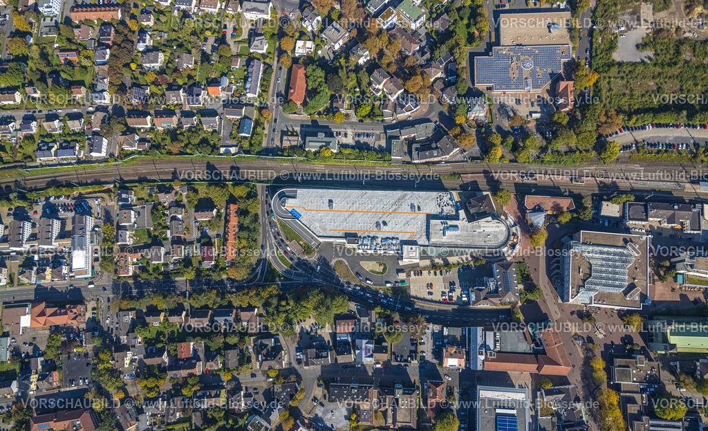 Unna220902751 | Luftbild, Neubau Einkaufszentrum Neue Mühle, ehemals Gelände Mühle Bremme, Kantstraße und Beethovenring, Unna, Ruhrgebiet, Nordrhein-Westfalen, Deutschland