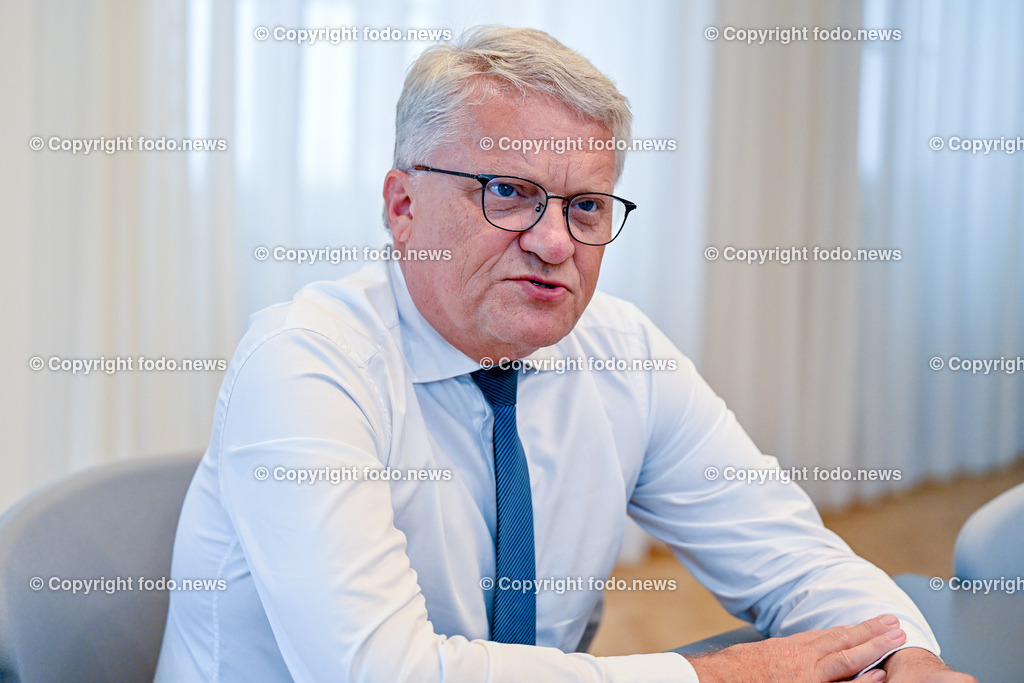 Klaus Luger (SP_ Bgm. der Stadt Linz)_ 01.07.2024-19 | 01.07.2024, Altes Rathaus, AUT, Buergermeister Klaus Luger, im Bild Klaus Luger (SP, Buergermeister der Stadt Linz) 