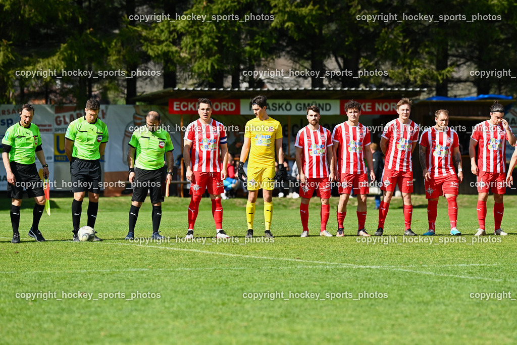 FC Gmünd vs. FC KAC 1909 22.4.2023 | Glantschnig Gerold, Treffer Patrick, Alhassan Raouf, #2 David Gräfischer, #1 Fabian Rabinig, #7 Jakob Orgonyi, #9 Raphael Kassler, #19 Alexander Maximinian Bergmann, #14 Andreas Bernhard Schritliser, #4 Patrick Legner, FC KAC 1909 Mannschaft