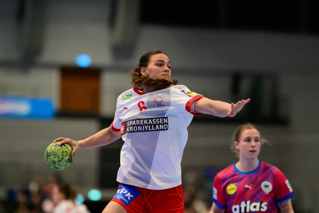 Handball I Frauen I Saison 2024-2025 I Länderspiel I Deutschland - Dänemark | Der Sportfotograf. - Realisiert mit Pictrs.com