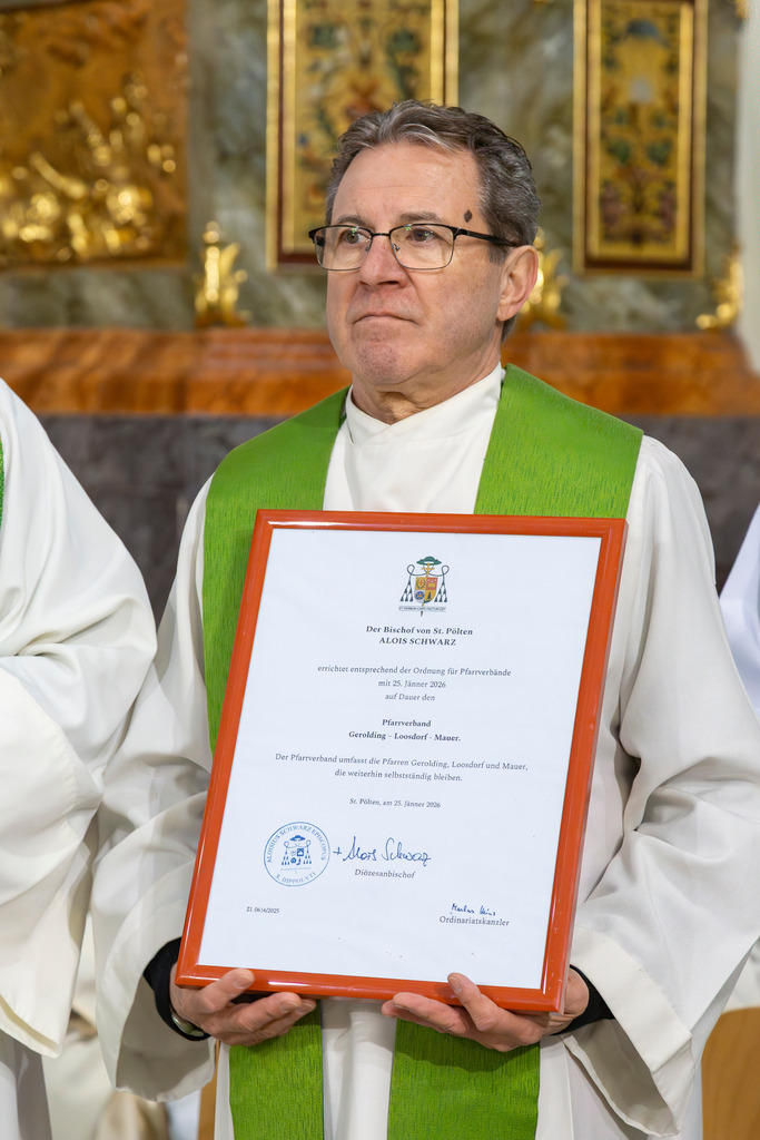 REP-163 | Bischofsmesse 25.01.2026 - Dekredierungsfeier mit Festmesse anlässlich Gründung des Pfarrverbandes GEROLDING-LOOSDORF-MAUER
