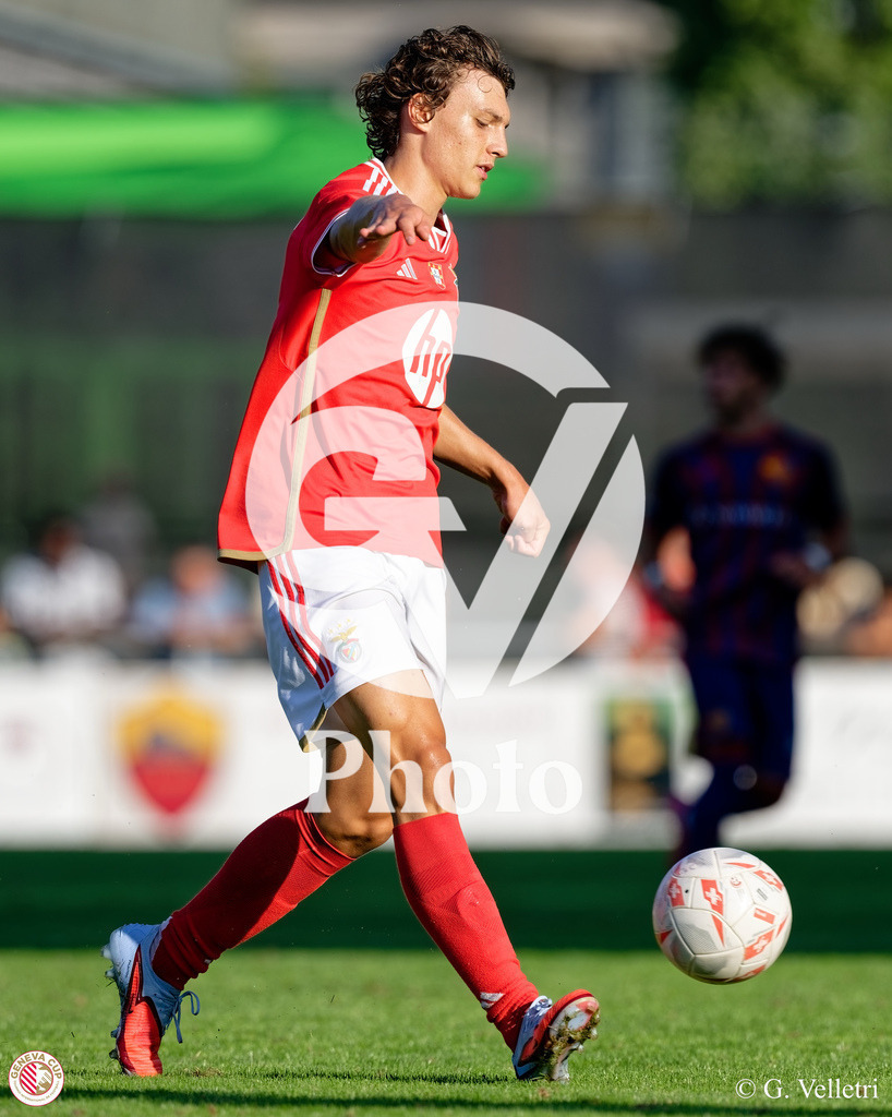 GenevaCup Group Phase - FC Basel v SL Benfica | during the GenevaCup Group Phase match between FC Basel and SL Benfica at Stade des Arberes in Meyrin, Switzerland