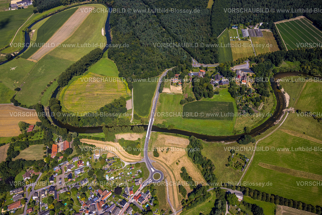 Datteln240801695Lippe_Vogelsang300dpi | Luftbild, Lipperenaturierung, Lippeschleife, Lippeverlauf, Fluss Lippe, Lippeverband, Datteln, Datteln, Ruhrgebiet, Nordrhein-Westfalen, Deutschland