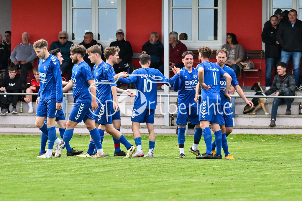 TSV Hollenbach - VfL Ecknach | Jubel nach 0-1