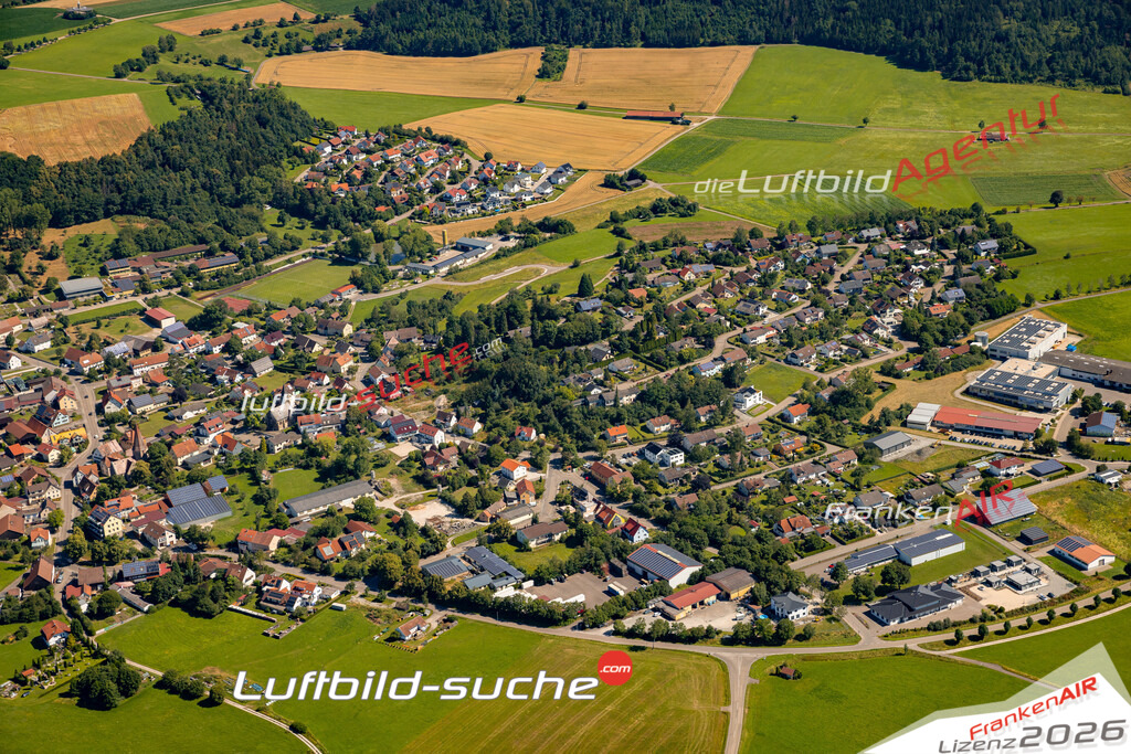 Das Luftbild zeigt : Marktlustenau Kreßberg - Die Luftaufnahme wurde 2024 vom UL-Flugzeug aus erstellt ( keine Drohne ) - Hochauflösende Luftaufnahme - Für grossformatige Ausdrucke geeignet. Die Geschenkidee !Mit Lizenz und Bildrechte bestellbar