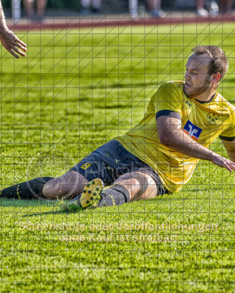 20250620_190333_0280-Bearbeitet | #,TV Eybach (rot) vs. TSV Ottenbach (gelb), Fussball, Relegationsfinale in Kreisliga A3 - Bezirk Neckar/Fils, Saison 2024/2025, Eichenbachstadion, Haldenstraße, 73054 Eislingen, 20.06.2025 - 18:30 Uhr,Foto: PhotoPeet-Sportfotografie/Peter Harich