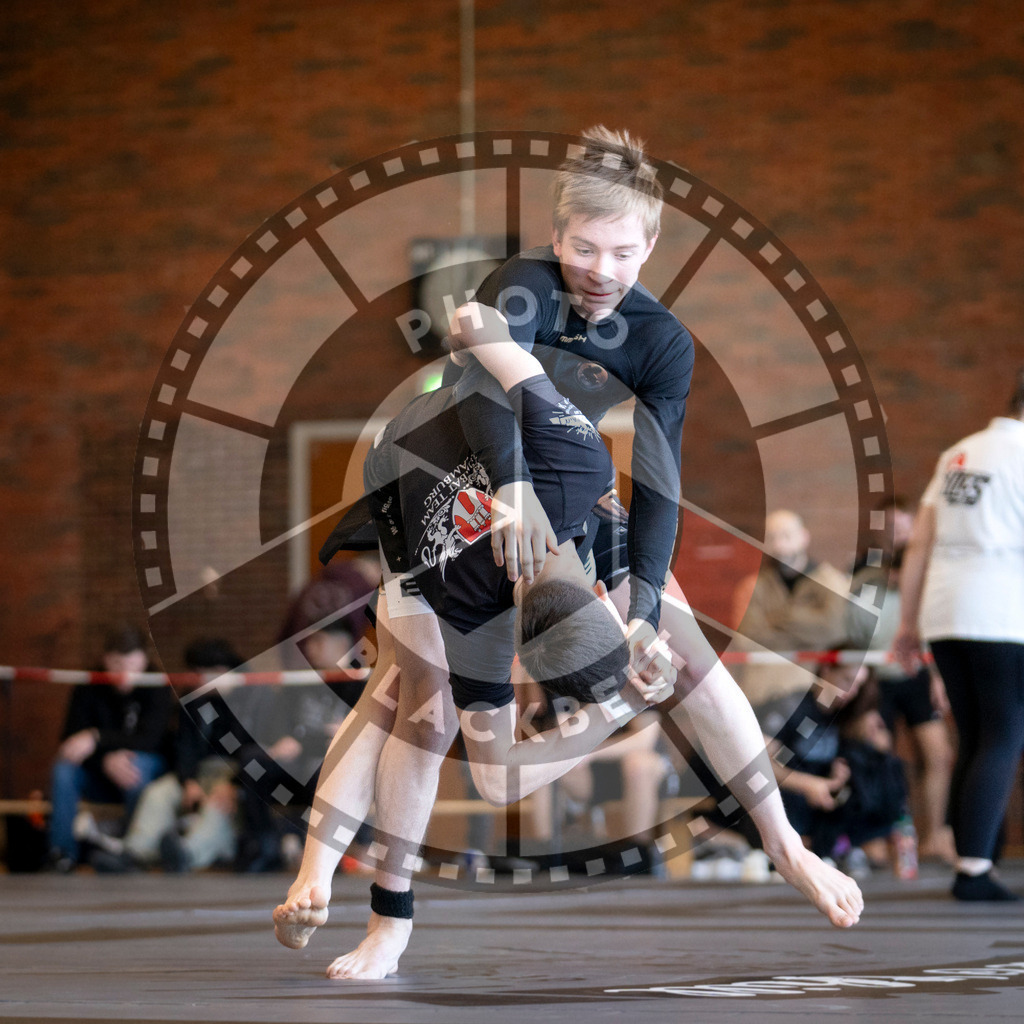 20240309PBB5532 | Fighters compete during the International Luta Livre (ILLCS) Spring Championship in Hannover, Germany, on March 9, 2024.