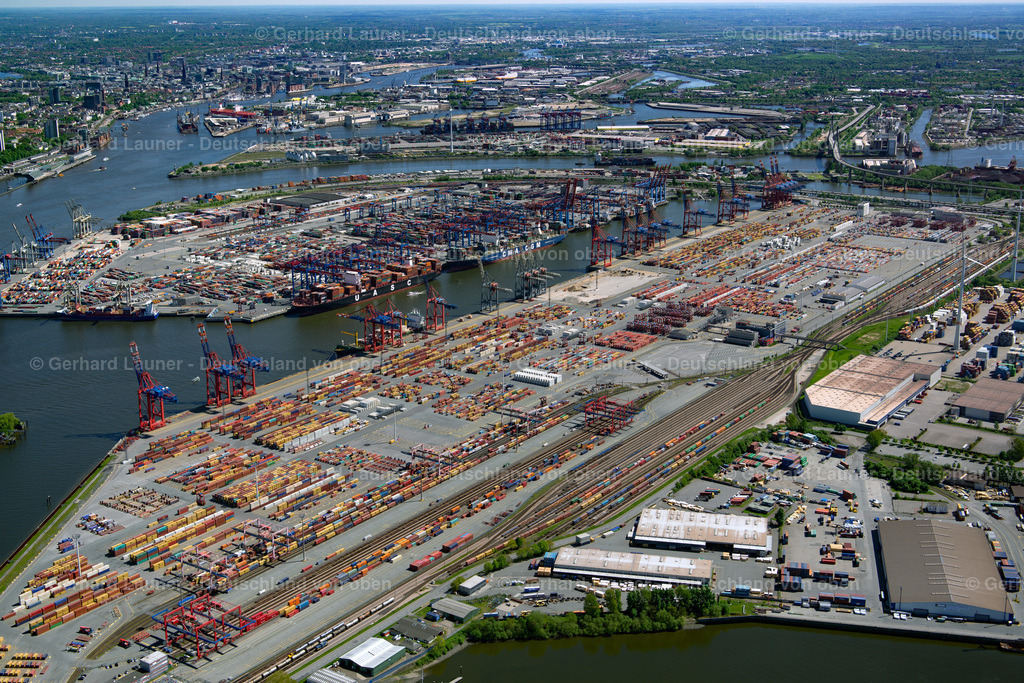 3801021 | Hafenanlagen Waltershof, Überseehafen Hamburg