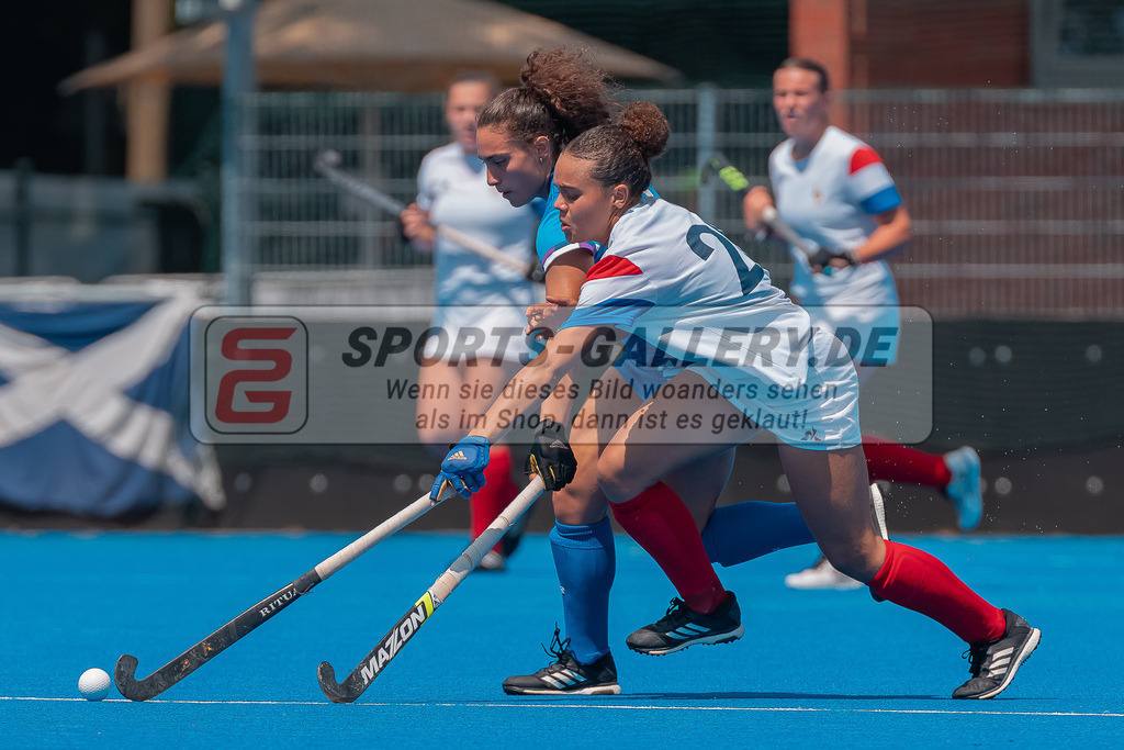 HK_20230712_101426 | Euro Hockey WU18 Scotland vs France Championship Girls &amp; Boys am 12.7.2023 CHTC , Krefeld ,