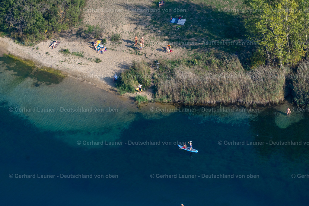 4040075 | MARKRANSTäDT 14.09.2020 Uferbereiche des Strandbad am Kulkwitzer See in Markranstädt im Bundesland Sachsen, Deutschland. // Beach areas on the on Kulkwitzer See in Markranstaedt in the state Saxony, Germany. Foto: Gerhard Launer