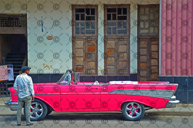 RGE_8690 | Amerikanischer Oldtimer als Cabriolet in Havanna.  Fotograf: Ralf Gebhardt - Realisiert mit Pictrs.com