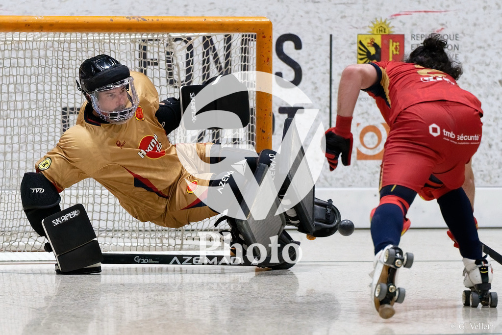 National League - Geneve-Servette HC v ZSC Lions |  during the National League match between Geneve-Servette HC and ZSC Lions at Les Vernets in Geneva, Switzerland