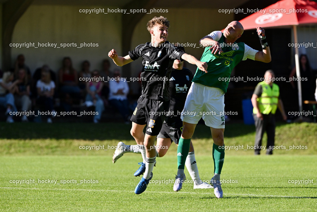 WSG Radenthein vs. URC Thal Assling | #12 Stefan Rauter WSG Radenthein, #47 Luis Felder URC Thal Assling, WSG Radenthein vs. URC Thal Assling, WSG Radenthein vs. URC Thal Assling am 30.05.2025 in Radenthein (Sportplatz Radenthein), Austria, (Photo by Bernd Stefan)