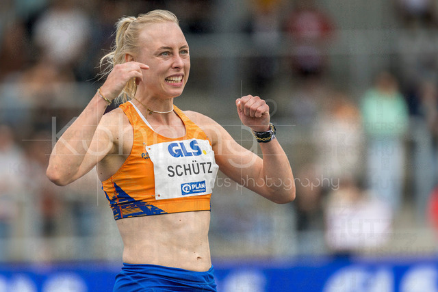 Deutsche Leichtathletik-Meisterschaften; Bochum-Wattenscheid, 26.07.2026 | Alina Schütz (Bayreuther  Turnerschaft), Speerwurf; Deutsche Leichtathletik-Meisterschaften am 26.07.2026 im Lorheide-Stadion, Bochum-Wattenscheid (Nordrhein-Westfalen).