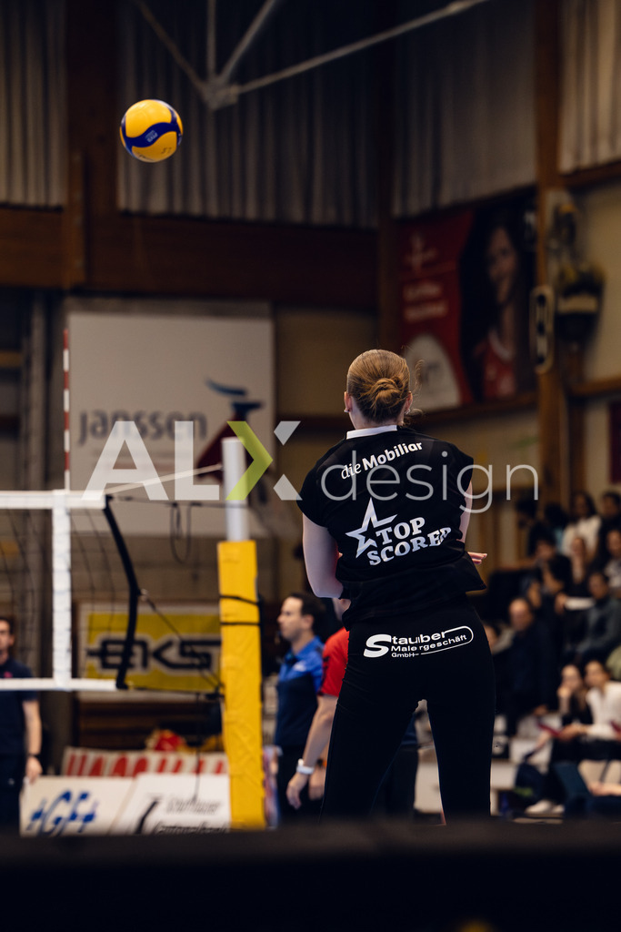 Volleyball I Frauen I Saison 2025-2026 I Volleyball NLA | Women I Round 14 I VC Kanti Schaffhausen - NLZ Volleyball Academy Zürich I 16.01.2026 | VC Kanti Schaffhausen - 9 Jordan Lockwood (USA) – Diagonal - Realisiert mit Pictrs.com