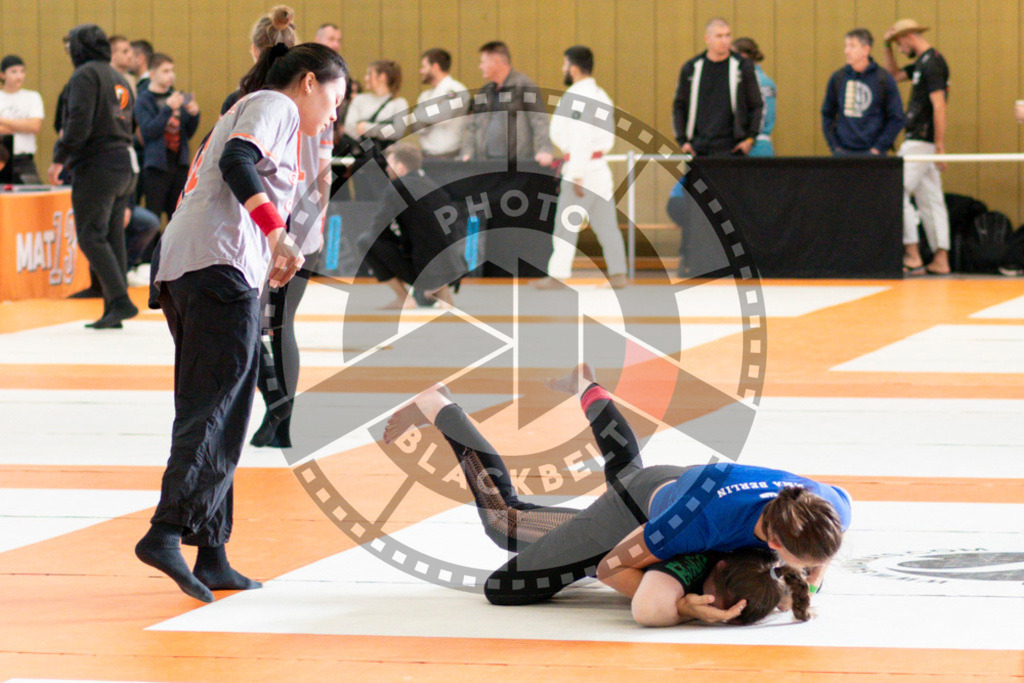 20240915PBB0007 | Athletes compete during the Grappling Industries’ grappling and Brazilian jiu-jitsu competition in Berlin, on September 15, 2024.